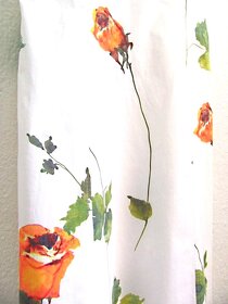 Bílé letní šaty s růžemi Viventy, v. S - 36/38 - 6