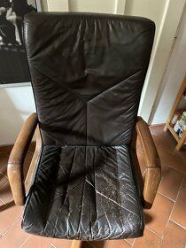 Kožené kancelářské křeslo - 6