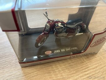 Modely motorek JAVA A ČZ 1:18 - 6