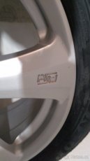 alu kola MSW19, 18"+zimní pneu Dunlop 245/45/18 - 6