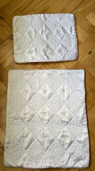 Retro povlak na peřinku a polštář do kočárku, plimo, vady - 6
