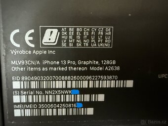 Iphone 13PRO 128GB barva grafite - 6