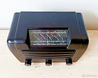 Staré rádio Tesla Talisman 305U, plně funkční, krásný stav - 6