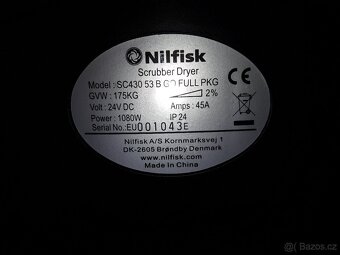 Podlahový mycí stroj Nilfisk SC 430 53 B - 53 Mth - 6