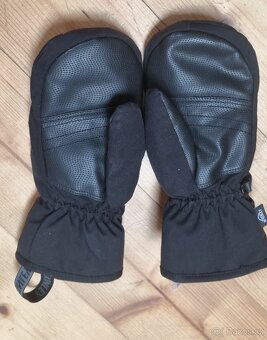 Dětské černé lyžařské rukavice McKINLEY - 6