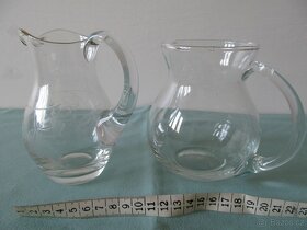 Skleněný džbánek s víkem +2 +1 - 6