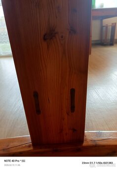 Jídelní stůl masiv selský - 6