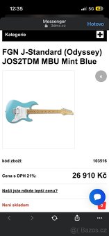 Fgn J-standard odyssey JOS2TDM MBU Mint Blue - 6