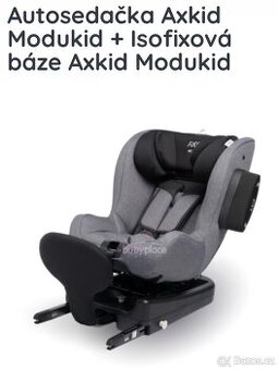 Axkid modukid 0-18 kg, izofix baze - 6