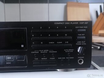 CD přehrávač Sony CDP497 - 6