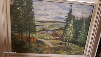 STAROŽITNÝ PĚKNÝ OBRAZ - 6
