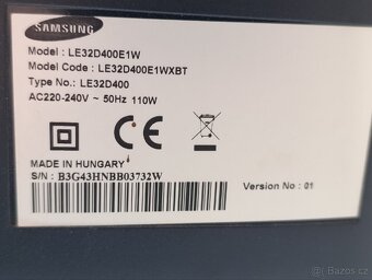 le32d400e1w samsung tv - 6