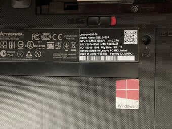 Notebook Lenovo G50-70 - 6