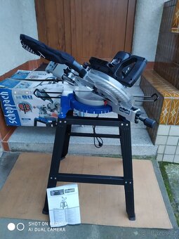Prodám VELKOU pokosovou pilu s posuvem Scheppach HM 100 LU. - 6