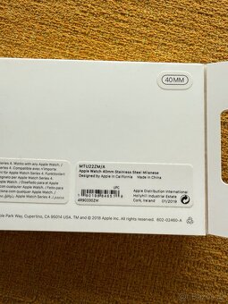 Apple Watch S4 40mm NIKE + Milánský tah - 6