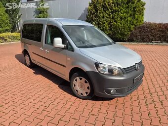 Caddy Maxi 7.míst,tažné,serviska,bez koroze,klima - 6