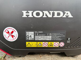Elektrocentrála HONDA EU 32i, 3,2 kW (PC:89 900,-) - 6