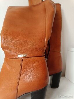 Dámské celokožené kozačky - 6