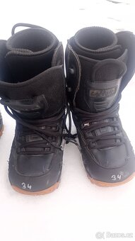 Boty na snowboard vel.34 - 6