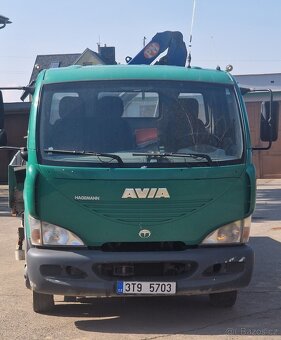Avia D90 valník s hydraulickou rukou málo jetá - 6