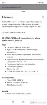 Nová elektrická Pánek Wok - 6