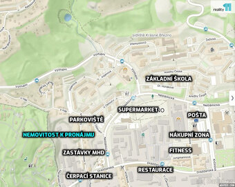 Pronájem garsoniéry, 31m2, V Oblouku, Ústí nad Labem-Krásné  - 6