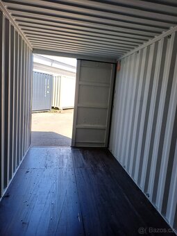 Lodní kontejner 40´ HC po první cestě, RAL 7016 - 6
