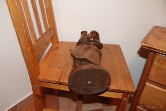 Marie a Jezulátko soška socha dřevo (225L) - 6