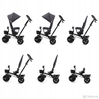 Tříkolka s kočárkem 6v1 Kinderkraft - používaná minimálně - 6