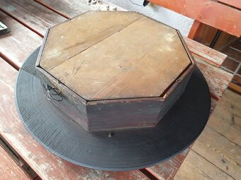 VELKÉ STAROŽITNÉ DŘEVĚNÉ HODINY - 6