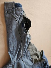 Zimní / lyžařská bunda vel. 122-128 šedo-modrá - 6