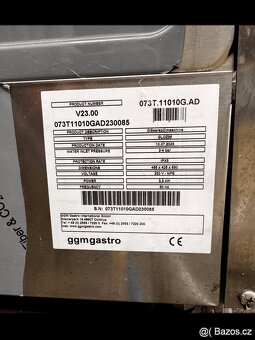 Gastro myčka skla - dotyková s čerpadlem mycího prostředku - 6