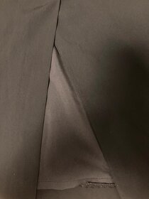 Dlouhé černé společenské šaty xl - 6