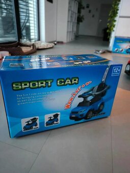 Nové dětské odrážedlo 3v1 Range Rover - červené - 6