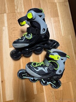 Dětské inline brusle Oxelo vel. 32-35 - 6