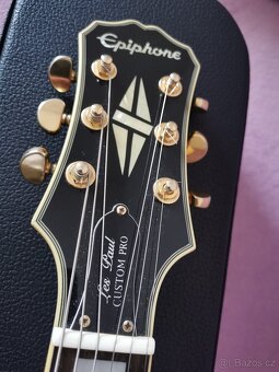 Elektrická kytara Epiphone les paul custom pro - 6