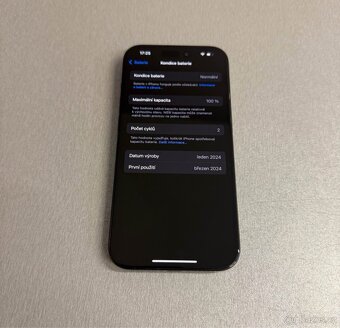 IPhone 15 Pro 256GB Černý Titan NOVÝ - 6