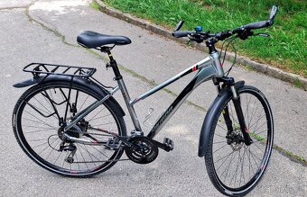 Dámské krosové kolo MERIDA Crossway 100 Shiny Dark Silver - 6