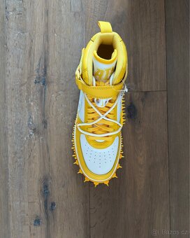 Nike Air Force 1 Mid Off-White Varsity Maize - 6