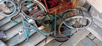 Historické dámské kolo 2ks - 6