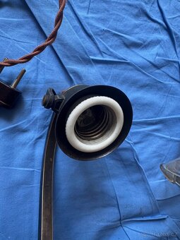 starožitná lampička funkční-více v inzerátu - 6