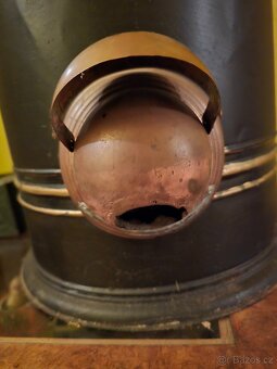 Starožitný kupecky zasobnik na kávu - 6