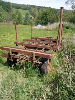 Prodám vlek za traktor na vyvážení dřeva - 6