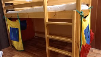 Dětská vyvýšená postel - 6