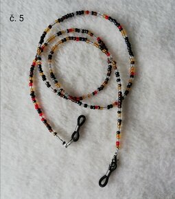 Korálky na brýle a roušky - 6