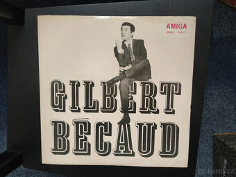 Aznavour Becaud Mathieu LP desky - 6