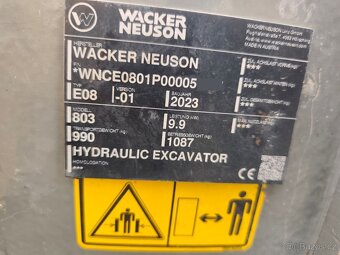 Minibagr Wacker Neuson 803 - 6