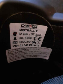 Prodám přilbu CASCO MISTRALL 2 vel.S-M  . - 6