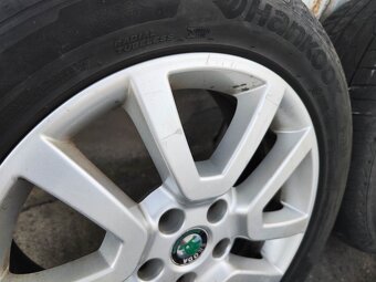 17"letní alu sada Spitzberg 5x112 origo Yeti Octavia Scout - 6