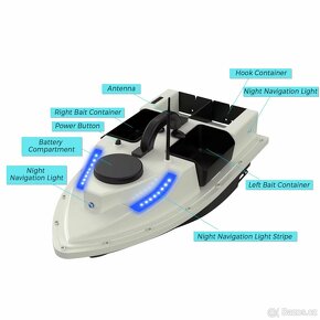 Zavážecí lodička s GPS - 6